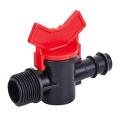 One (1) Piece 16mm to 3/4 inch Male Thread Ball Valve 16mm Hose Pipe Reducer Connector Valve for Drip Irrigation System Gardening Agricultural Water..