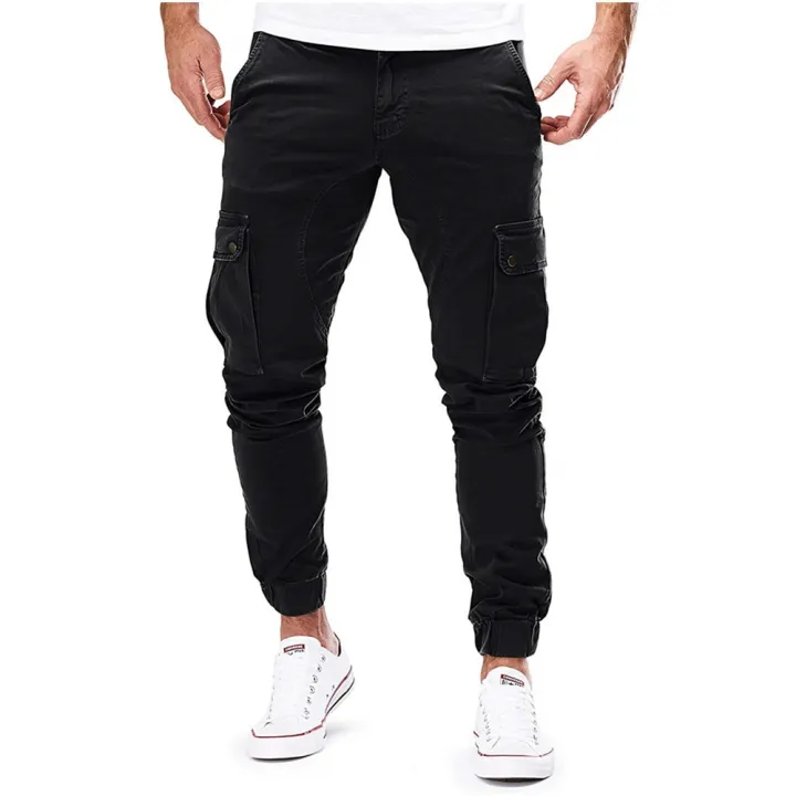Casual%20Men's%20Pants%20Fashion%20Sweatpants%20Outdoor%20Tight%20Trousers%20Running%20Training%20Slacks%20Multi-pocket%20Jogging%20Cargo%20Pants%20Multicolor%20-%20Image%207