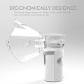 Home Use Mini Handheld Silent Inhale Nebulizer Ultrasonic Atomization Device Adult Children Portable Atomizer Inhaler. 