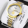 [ Low Price Impulse ] Foreign Trade One Piece Dropshipping Quartz Watch Luxury Gold Double Calendar Luminous Men's Water-Proof Watch. 