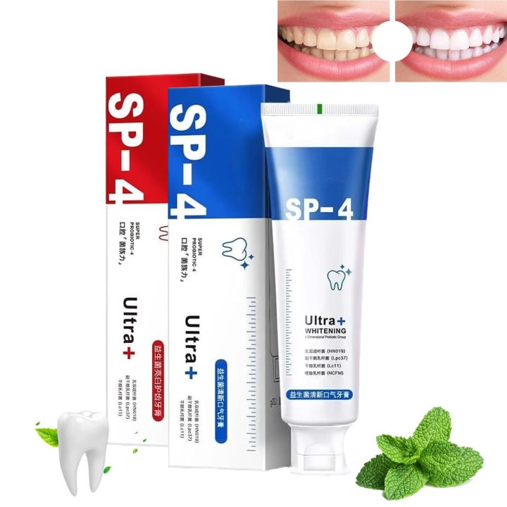 SP%204%20UltraBrightening%20Toothpaste,%20Advanced%20Whitening%20Formula%20for%20Stain%20Removal%20and%20Enamel%20Protection%7C%20Fresh%20Mint%20Flavor%7C%20SP4,%20SP6,%20S10%20%20Toothpaste%20-%20Image%202