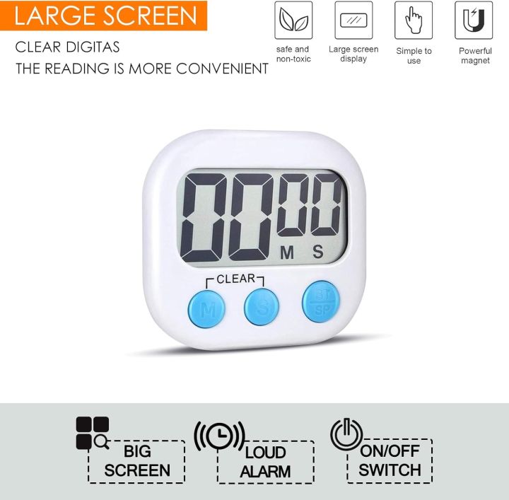 Digital%20Kitchen%20Timer%20with%20Alarm%20Kitchen%20Accessories%20%E2%80%93%20Large%20Display,%20Loud%20Beep,%20Magnetic%20Back,%20Stand%20&%20Hook%20%E2%80%93%20Countdown%20Timer%20for%20Cooking,%20Study,%20and%20Workou%20-%20Image%203