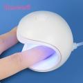 Mini Manicure Lamp Portable Dual Led Nail Curing Lamp Efficient Uv Manicure Machine for Southeast Asian Buyers Wearable Nail Curing Lamp.