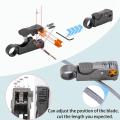 1Set Coax Rf/Bnc Crimp Tools for Rg58 / Rg59 / Rg6 with 10Pcs Bnc Plug Crimp Connector Set.