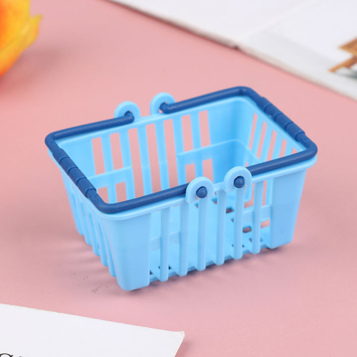 Shopping Basket Toys Kids Mini Supermarket Shopping Hand Basket