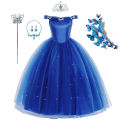 Princess Charm Cinderella Costume Girls Formal Dress. 