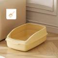 Cat Toilet Large for Medium Large Cats Small Pets Yellow. 