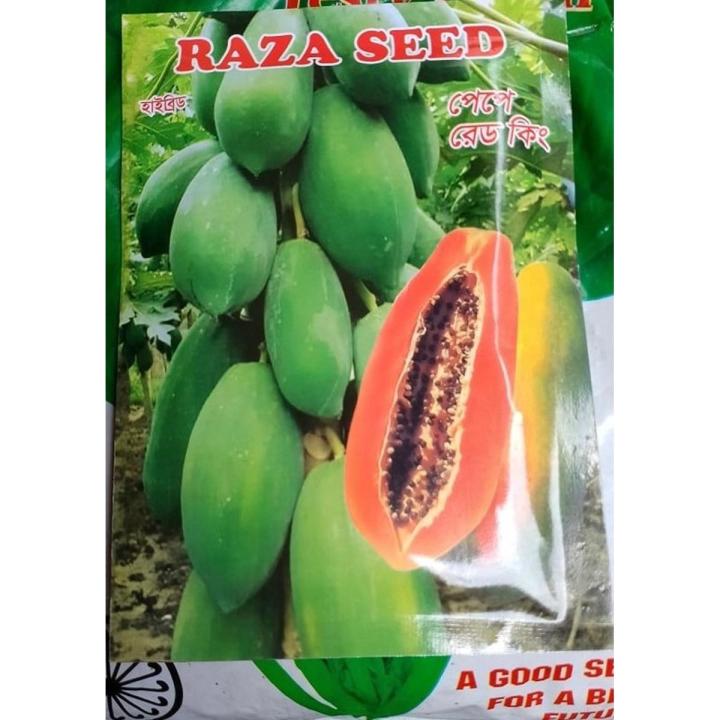 Red KIng Hybride Bonsai Papiya Seeds (Intact Paket)