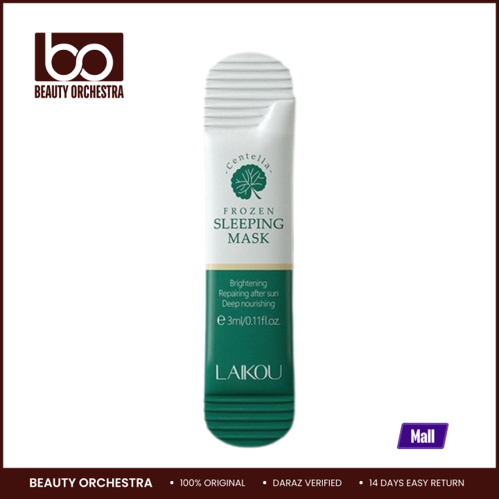 Laikou Centella Frozen Sleeping Face Mask - 3ml (1Piece)