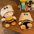 Anime Kawaii Girl Snoopy Charlie Brown Masked Keychain Backpack Phone Pendant Plush Soft Comfortable Very Exquisite For Girls. 