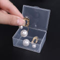 1/5/10Pcs Mini Rectangular Box With Lid Transparent Plastic Storage Boxes Dustproof Durable Storage Case Container Jewelry Packing Box. 