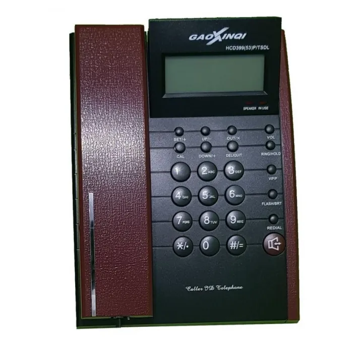 GAOXINQI%20Telephone%20HCD39953C,%20GAOXINQI%20Land%20Phone%20-%20Black%20and%20Maroon%20-%20Image%203