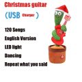 Musical Singing Dancing Toys 120 Songs Repeating Talking Record Speaking Sunflower Soft Plush Funny Creative Saxophone Kids Toy.