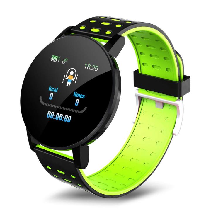 119Plus Bracelet Band High Quality Smart Watch Blood Pressure Heart Rate Smartwatch