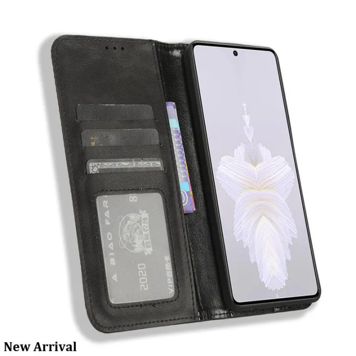 New%20Phone%20case%20Tecno%20Camon%2020%20Pro%20Back%20cover%20Vintage%20Wallet%20Back%20cover%20Flip%20Folio%20Card%20Slot%20Stand%20Cover%20-%20Image%204