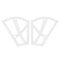 Home Plastic Hollowed Two Layers Shoe Rack Hinge Pull Down Mechanism Shoe Cabinet Shelf Rack Holder Accessories. 