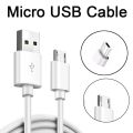 1M 2M 3M Cable Chargers For Tecno Spark POwer 2 GO 2022 9 8C 8 7 Pro 7T 7P 7 6 Air Micro Cables USB EU Dual Adapter 1 2 3 Meter.