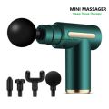 Portable mini massager deep tissue Therapy to relieve muscle soreness, used for athletes, percussion muscle massager and back massager. 