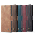 High quality R magnetic flip leather case for Samsung Galaxy Note 10 Lite phone case wallet card cover.