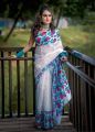 New Amazing Standatd half-silk saree New Collection.
