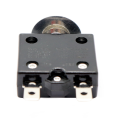 2X 5A Circuit Breaker 12V/24V Push Button Resettable Thermal Circuit Breaker Panel Mount with Waterproof Cap. 