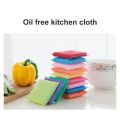 4Pcs Pan Pot Dish Wash Sponges Double Side Dishwashing Sponge Household Kitchen Cleaning Tools Tableware Dish Washing Brush.