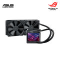 ASUS ROG Ryujin II 240 All-In-One Liquid CPU Cooler - 240mm Radiator - 3.5" Color LCD - Compatible with Intel LGA1700,1200 & AM4 socket. 