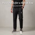 Premium Box Dot Stripe Trouser - Perfect For Casual Wear.