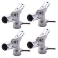 ARELENE 4X Aluminium Engine Radiator Filler Neck Coolant Thermostat Housing Water Pipe for Toyota Yaris Belta Vios Vitz. 
