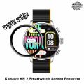 For Kieslect KR 2 Smartwatch PMMA Plastic Full Screen Coverage Screen Protector. 