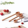 Wooden Measure Spoon Easy Using Accs Coffee Spoon for Household Cafe Camping M. 