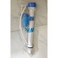 Toilet Flush Tank Fill Valve/ Valve cock Plastic button fill valve toilet push dual flush Plastic button fill valve toilet push dual flush.
