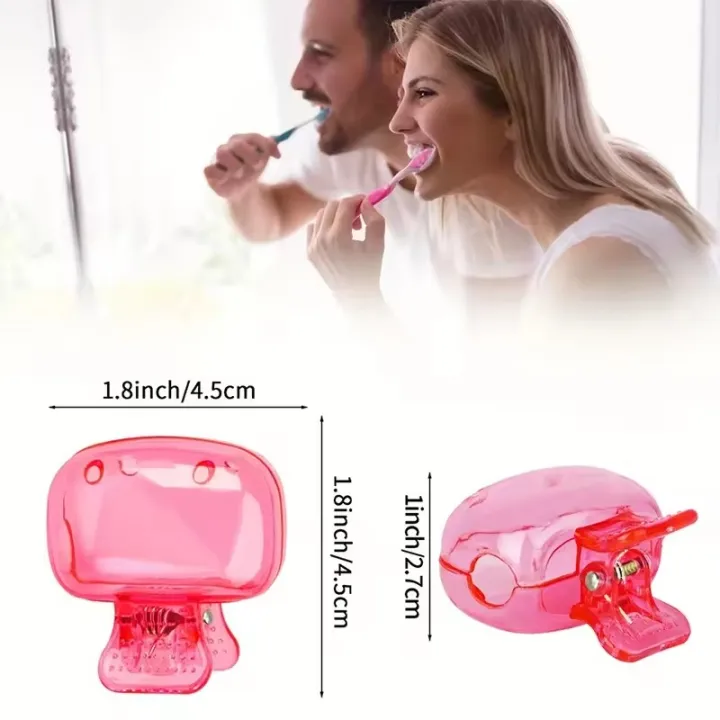 5%20Pcs%20Head%20Covers%20Toothbrush%20Protector%20Cap%20Brush%20Pod%20Case%20Protective%20Portable%20Plastic%20Clip%20for%20Household%20Travel%20-%20Image%202