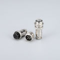 10 Set GX20 2 3 4 5 6 7 8 9 10 12 14 15 Pins Male Female Docking Aviator Aviation Plug Socket Circular Connector Cable. 