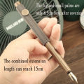 Creative Retro Brass Metal Mini Pocket Portable Short Fountain Pen Business Multi-functional Tools Pen Gift Stationery Supplies Shapewear.