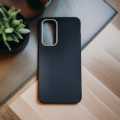 For Samsung Galaxy A55 5G thin Leather Grain TPU Design Anti-Fingerprint Protect Cover Phone Cases Mobile Cover-E_Store.