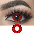 COMICPARTY Red Cosplay SanGouYu Color Contact Lenses Halloween Makeup Cosmetic Contactlen Barbie RED HD9. 