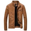 Winter Fashion Leather Jacket Men Slim Thick Outwear PU Motorcycle Leather Jacket Coats jaqueta de couro mascul autumn clothes. 