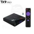 TX9 PRO 6K Android TV Box 8GB RAM 128GB Rom TV set Top Box. 
