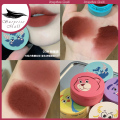 KH Gege Bear Cute Weird Party Lip Mud Matte Finish Lipstick Long-Lasting Not Easy To Fade White Lips And Cheeks Dual-Use. 
