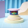 Fish Pet Silicone Universal Canned Lid Feeding Son Fresh Sealed  Cover for  Snacks Wet Food   Pet Feeder Supplies - sky blue - lid obly. 