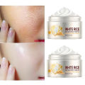 White Rice Whitening Face Cream Remove Dark Spots Anti-Wrinkle Fade Fine Lines Anti Aging Moisturizing Brighten Korean Cosmetics.