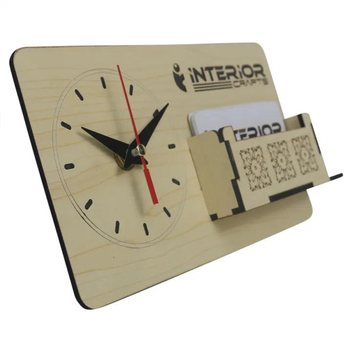 Wooden%20Desktop%20with%20Clock%20Mobile%20Stand%20Visiting%20Card%20Holder%20&%20Pen%20Stand%20Office%20Use%20INTE-2190%20-%20Image%205