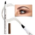 Microblading eyebrow tattoo pen Natural Long Lasting Waterproof Brown Fork tip Eyebrow Pencil. 