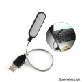 1 Pcs USB LED Reading Lamp (Warm/White) Portable Flexible USB Eye Protection Mini Night Light For Notebook Computer PC Laptops Table Desk Lamp.