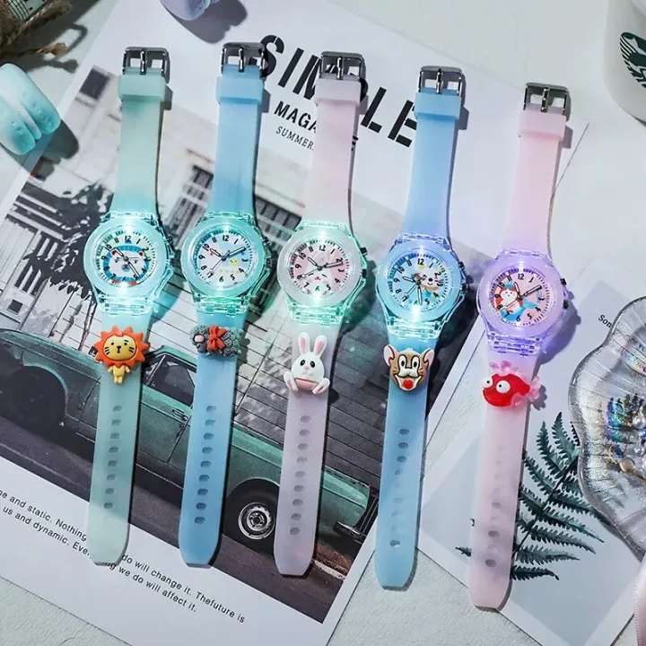 Baby%20Kids%20Watches%20Soft%20Silicone%20Cartoon%20Watch%20for%20Girls%20Boys%20Rabbit%20Flash%20Light%20Children%20Wrist%20Watch%20Clock%20reloj%20infantil%20-%20Image%202