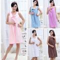 Women's Lady Bath Soft Convenient Wearable Towels, Shower Towel, Fast Dry Women Beach Dress, Bath Skirt Lady Wearable Drying Girl Dress.
