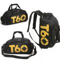 Big Size (20x10x10) Portable Travel Yoga Swimming Fitness Bag T60 Sports Gym and Travel Backpack Bag. 