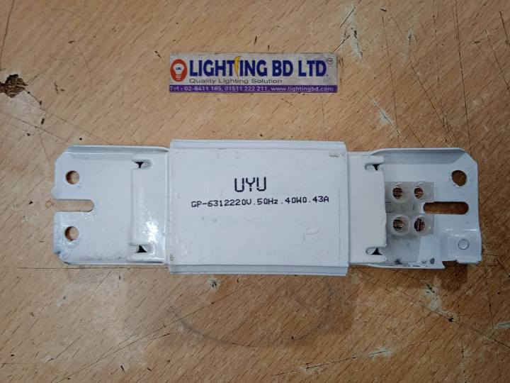 Electronic%20Ballast%201X40W%20T8%20220V%20AC%2050Hz%20UYU%20PRC%20-%20Image%202