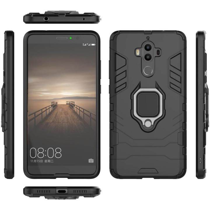 Huawei%20Mate%209%20phone%20case,%20TPU%20silicone%20and%20hard%20pc%20luxury%20armor%20shockproof%20metal%20ring%20holder%20cover%20casing%20-%20Image%205